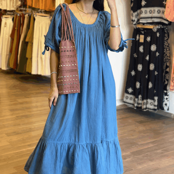 Vestido Afrodita Azul Rey